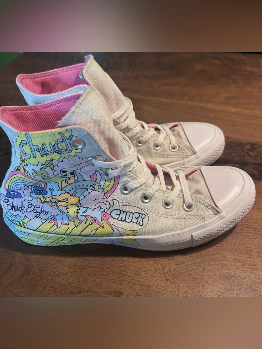 RARE Converse Kith x Disney x Notebook Print Chuck Taylor All Star Shoes